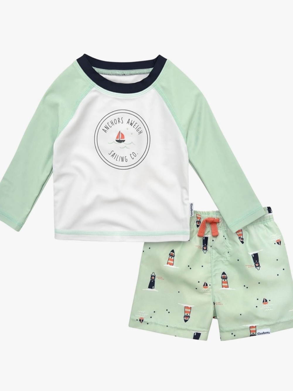 ‘Anchors Aweigh’ Gerber Baby Swim Set